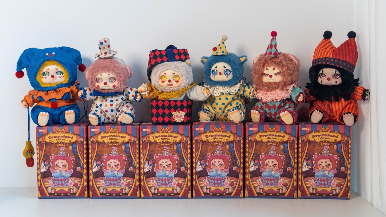 🎪 Calembou | Cino Dreamland Circus Plush Unboxing – Dark, Cute & Irresistible! #calembou #unboxing