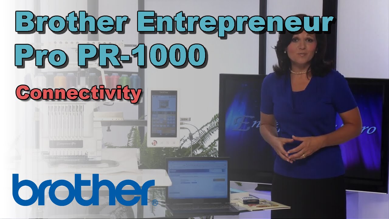 Brother Entrepreneur Pro PR-1000 | PE DESIGN NEXT Software Connectivity Overview