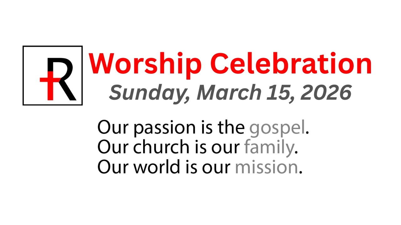 Worship Celebration (March 15, 2026)