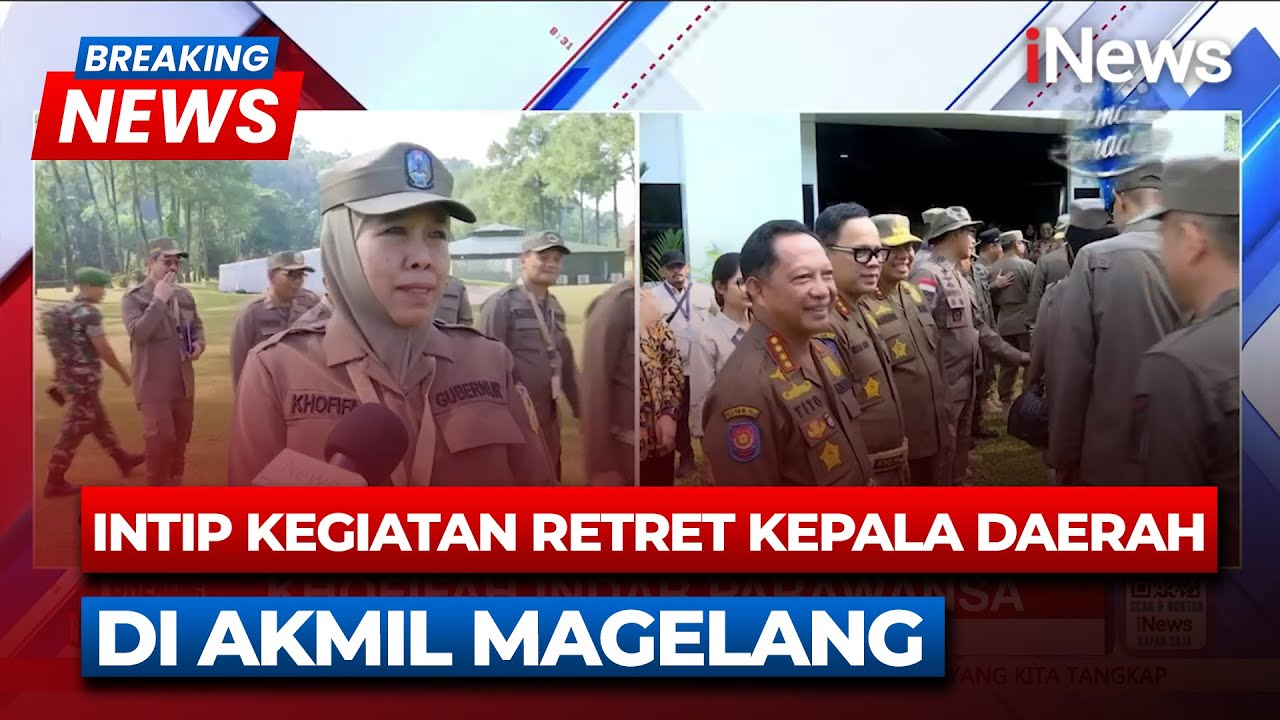 Breaking News 40 Tokoh jadi Pembicara Retret Kepala Daerah di Magelang | 22/02