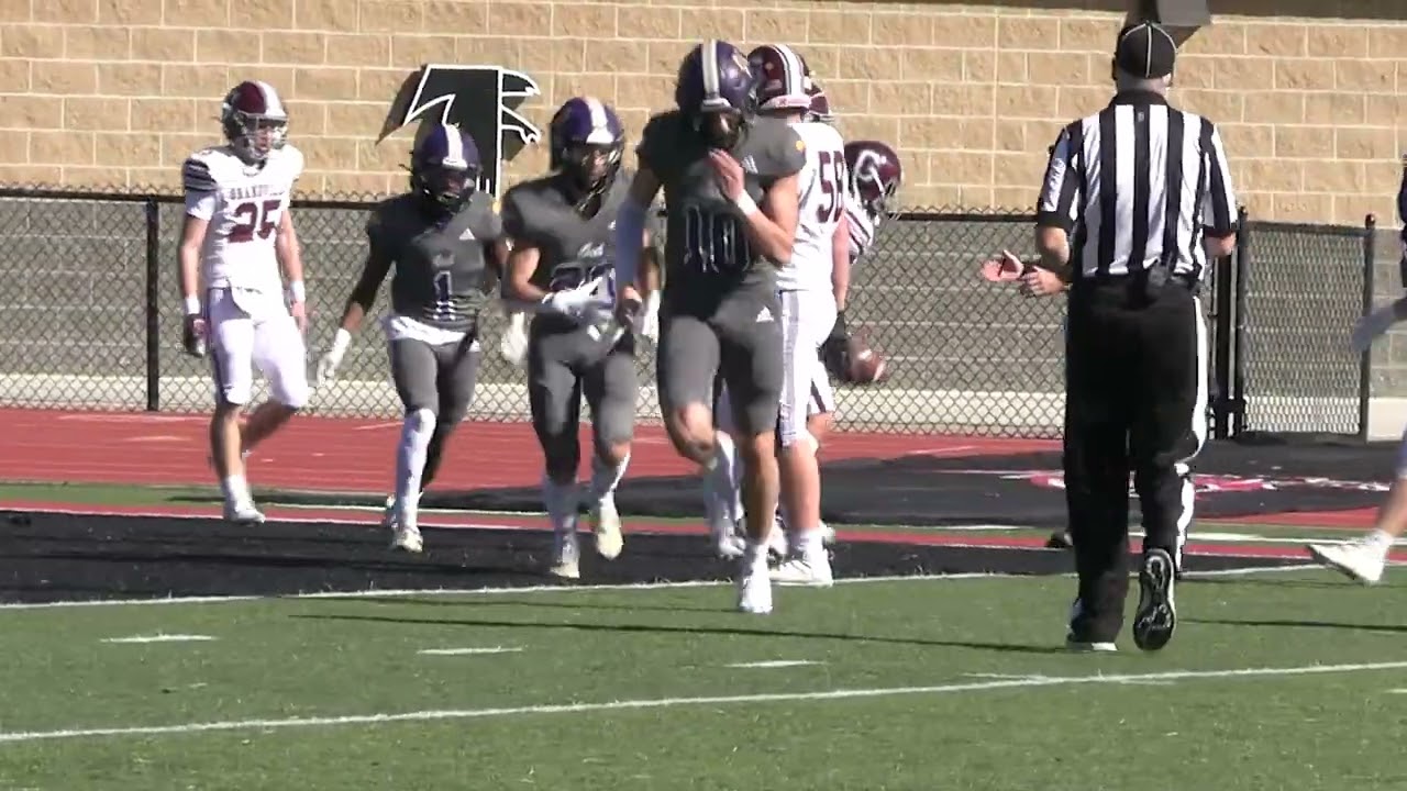 Caledonia 2023 QB Mason McKenzie full game highlights vs. Grandville