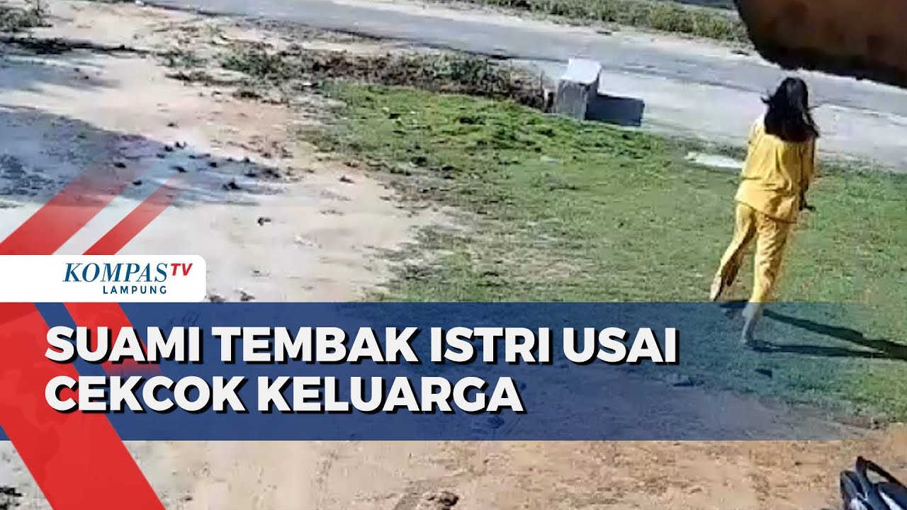 Viral! Istri Teriak Histeris Ditembak Suami, Polisi Bekuk Pelaku
