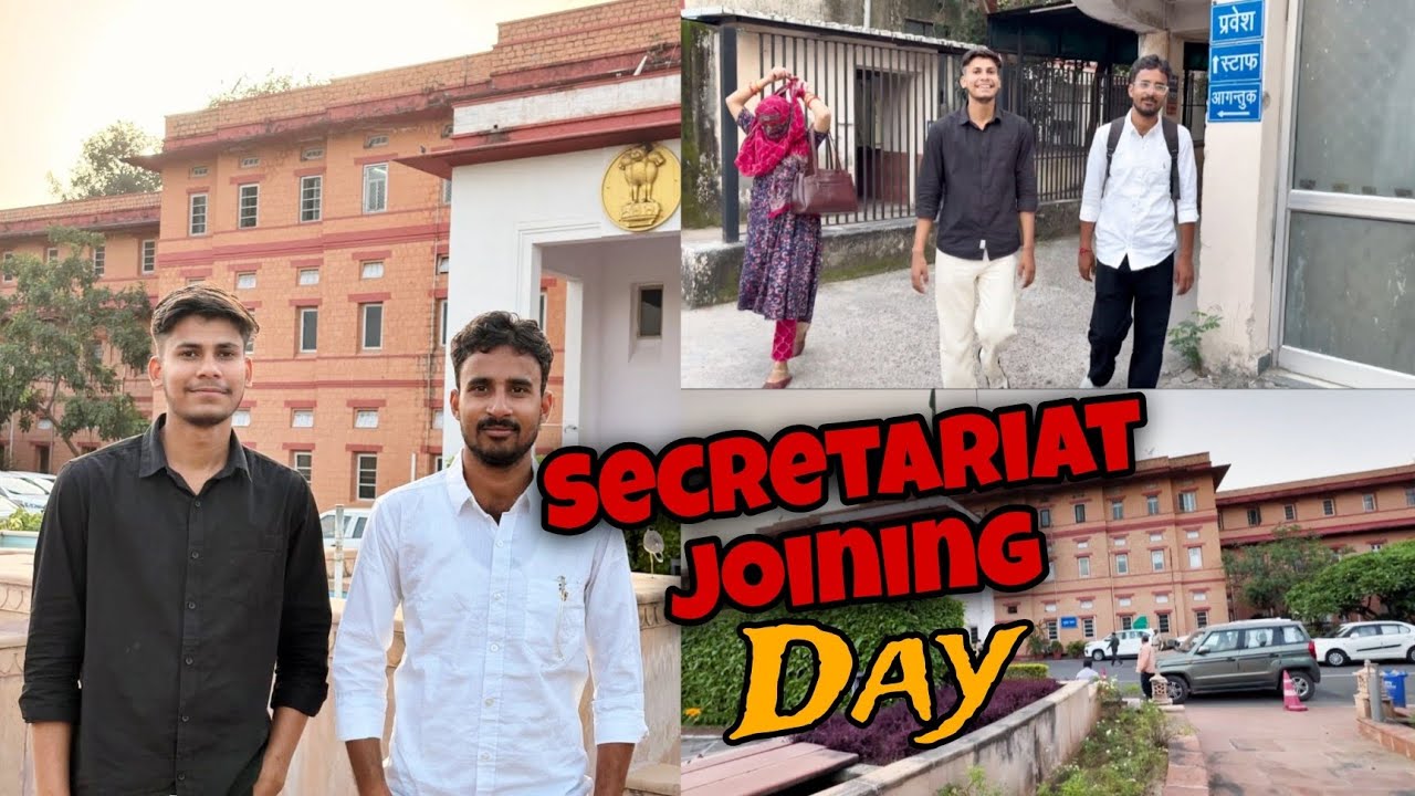 Secretariat Rajasthan Joining Day (Full Tour Of Jaipur Secretariat) Abhishek Gurjar Vlogs 