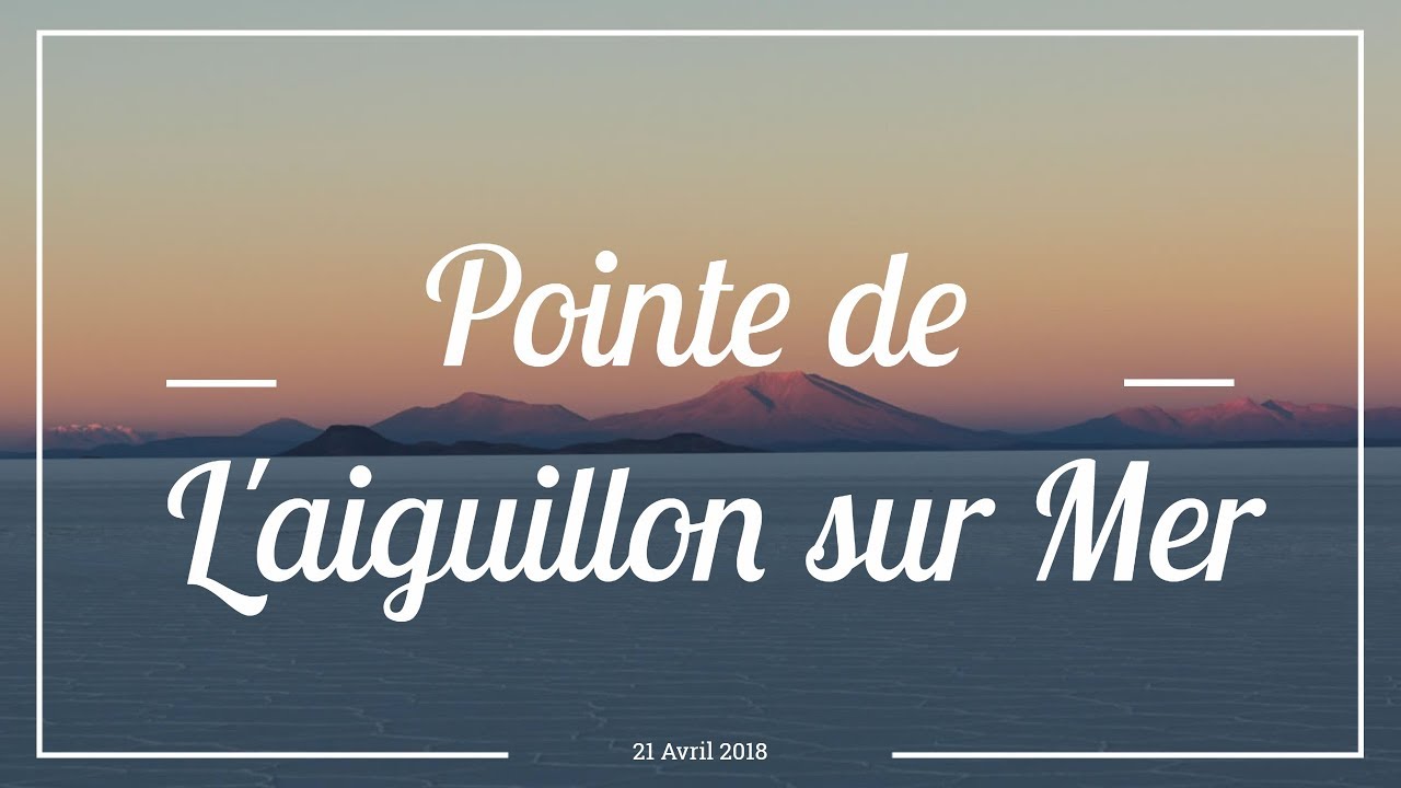 🛫Sortie Drone🛫: Pointe de l'Aiguillon sur Mer