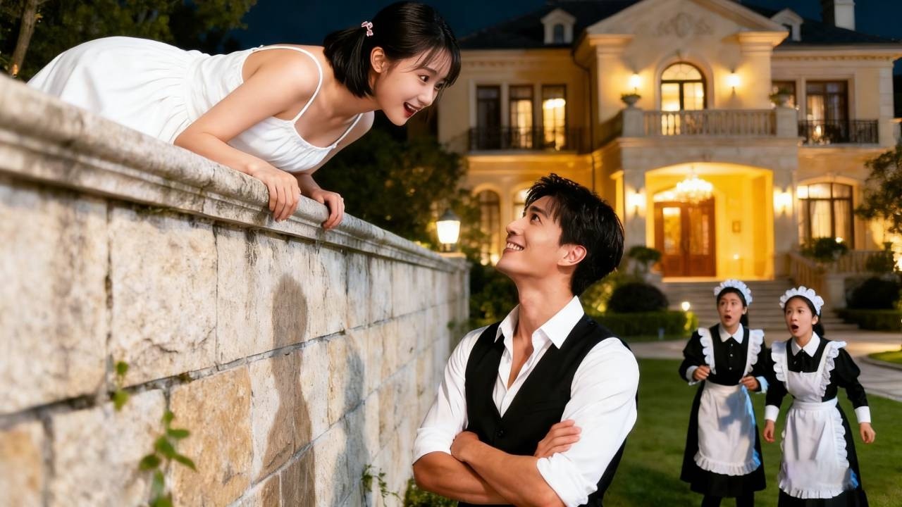 He rejected every woman, but when he saw the cute runaway girl climbing the wall,Love at first sight