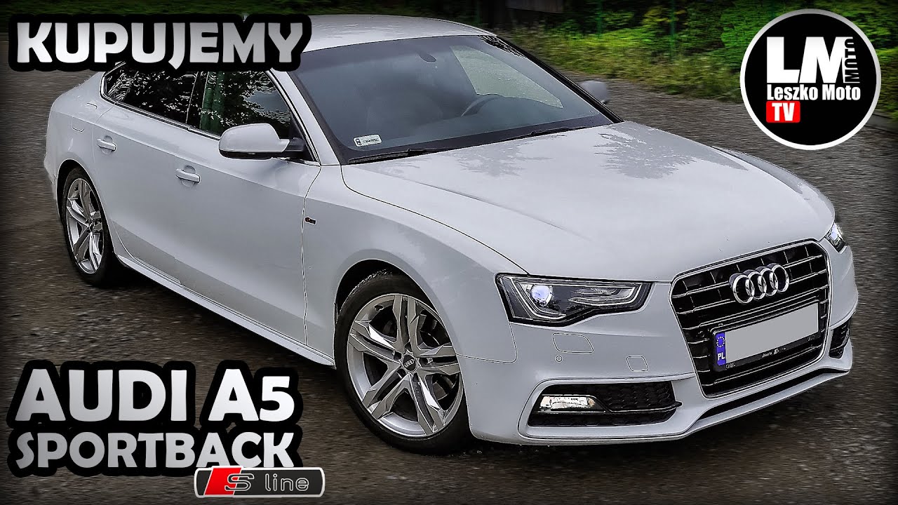AUDI A5 SPORTBACK S-LINE 2015 JAKIE ONE SA NAPRAWDE