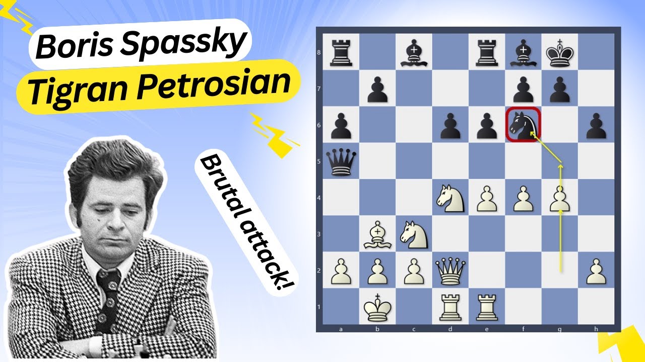 Петросяна разгромили?! | Борис Спасский против Тиграна Петросяна (1969)