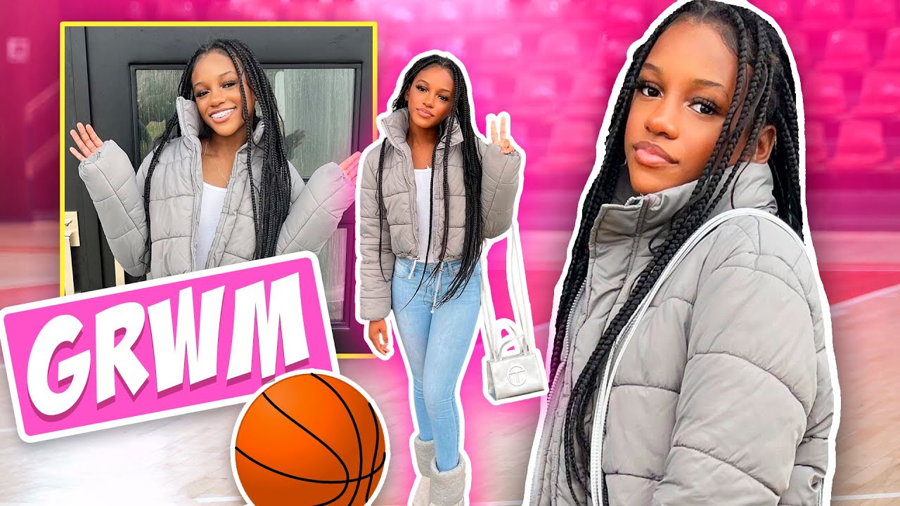 GET READY WITH ME TO GO TO A HIGH SCHOOL BASKETBALL GAME