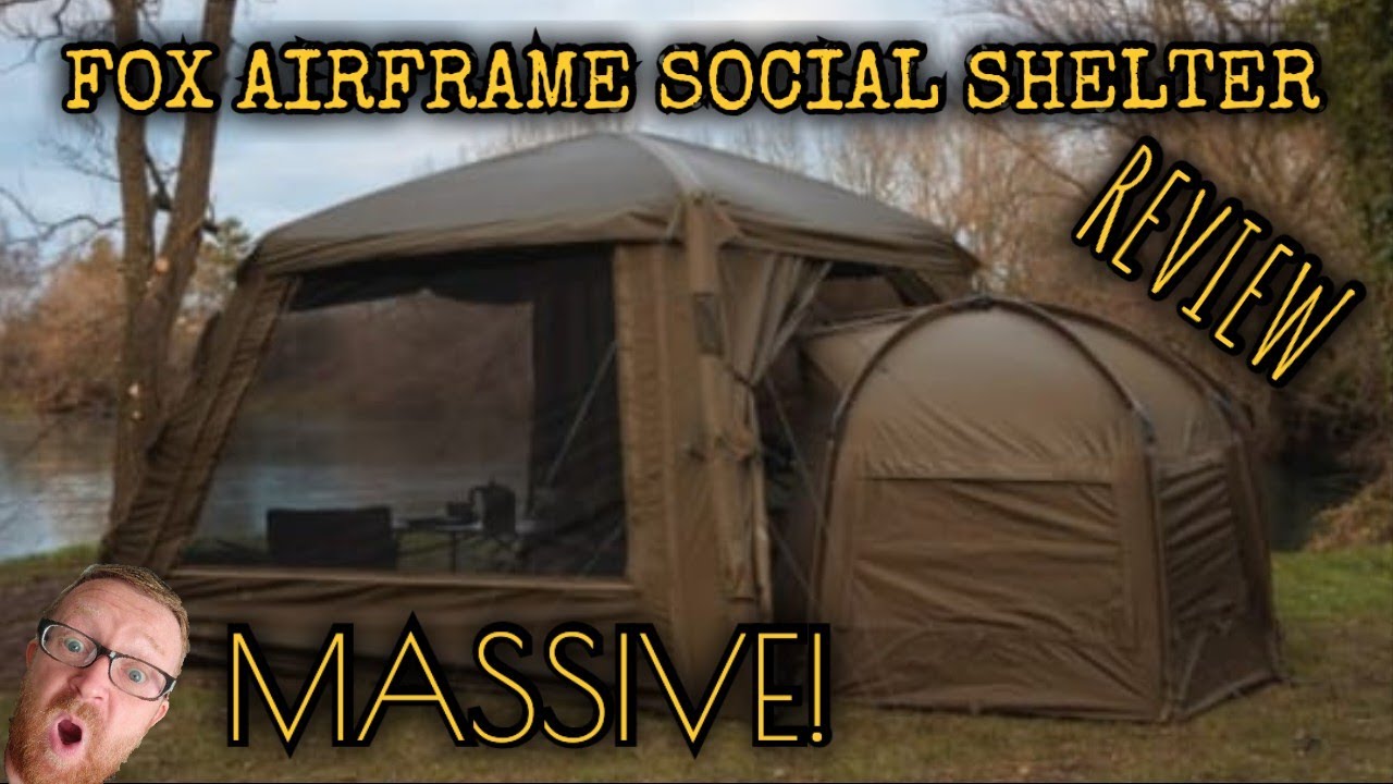 Fox Airframe Social Shelter - It's HUGE! @sifishes