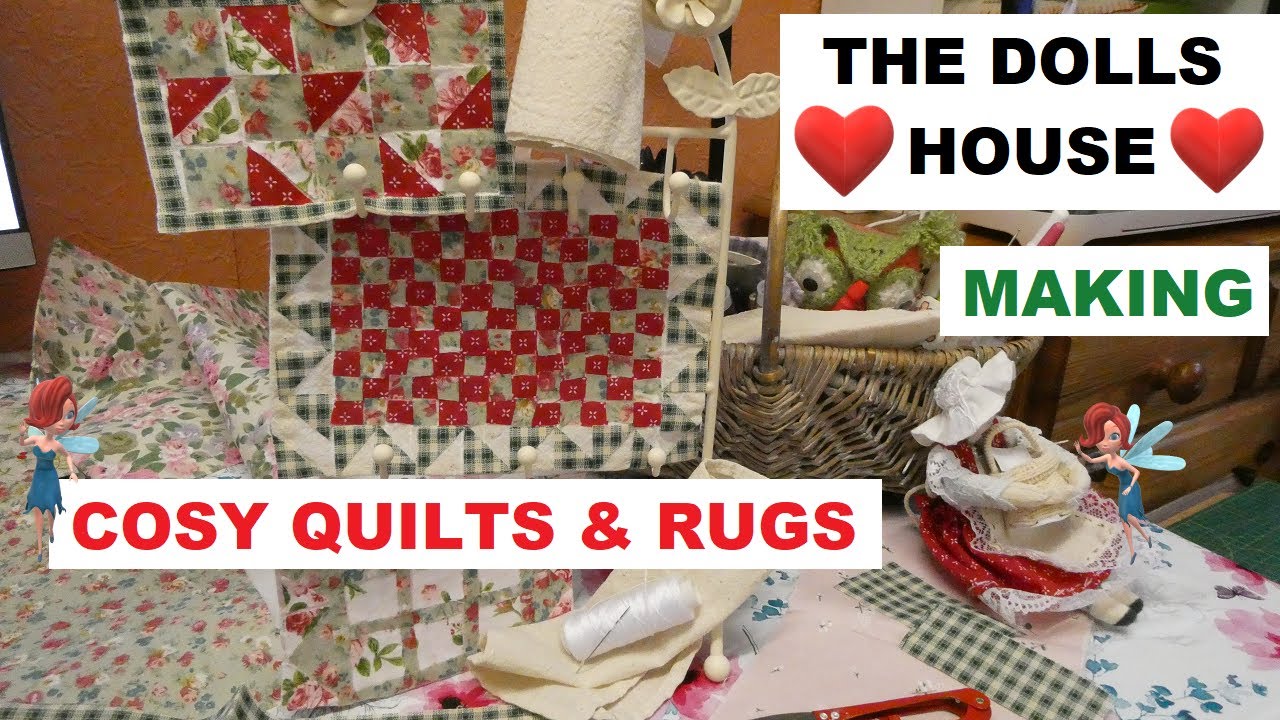MAKING COSY QUILTS & RUGS EASY FOR BEGINNERS