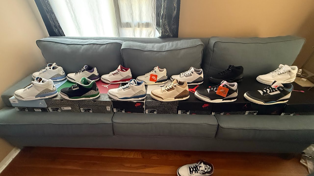 My Entire Jordan 3 Collection