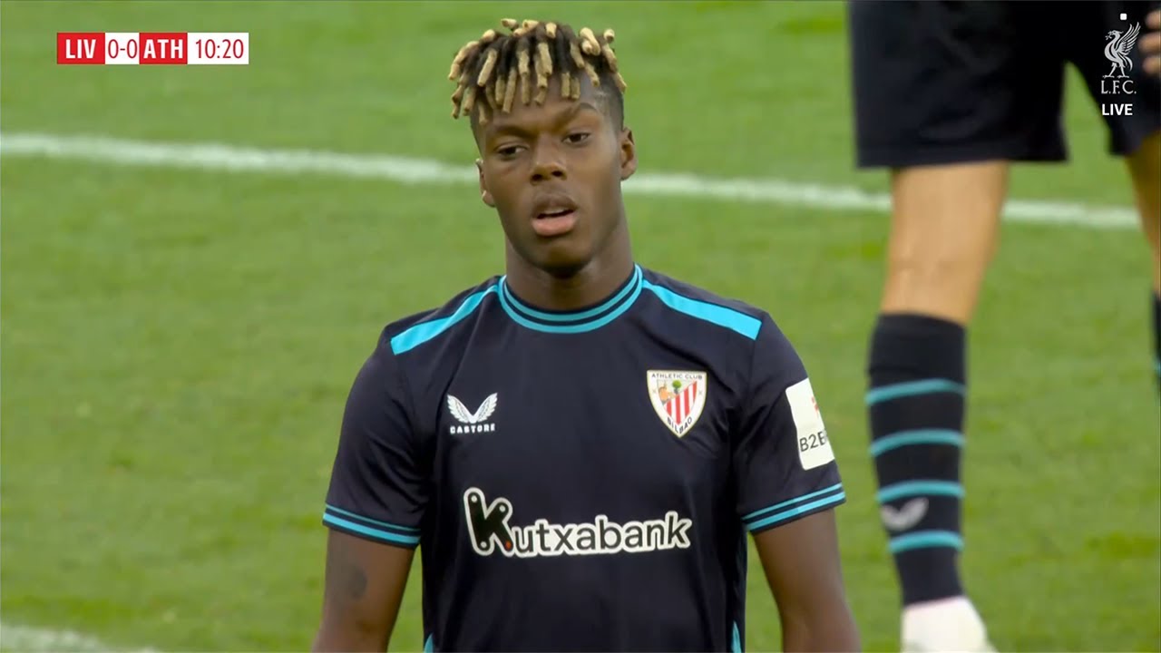 Nico Williams vs Liverpool | 25/26