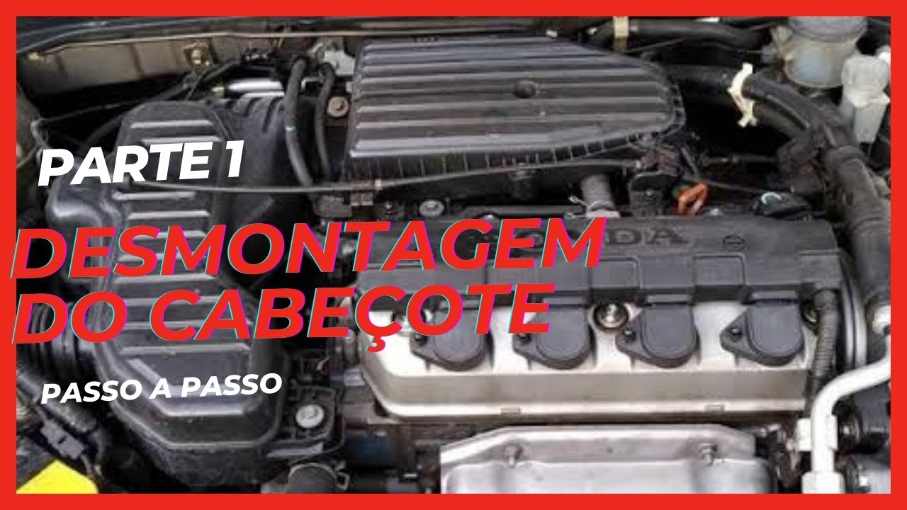 troca da junta de cabeçote do Honda Civic 1.7 16v parte 1