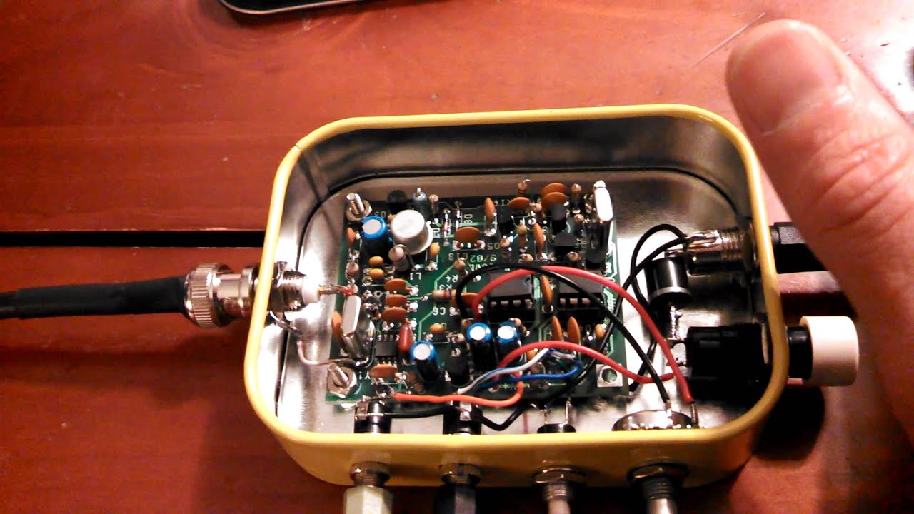 Rockmite 40 meter cw transceiver