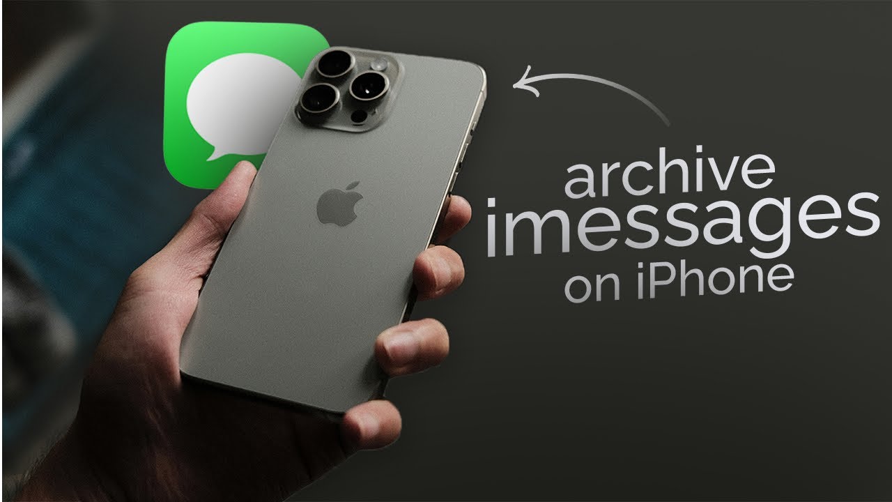 Как архивировать iMessages на iPhone (руководство)
