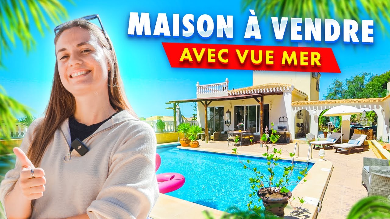 MAISON à vendre  en ESPAGNE AVEC VUE MER