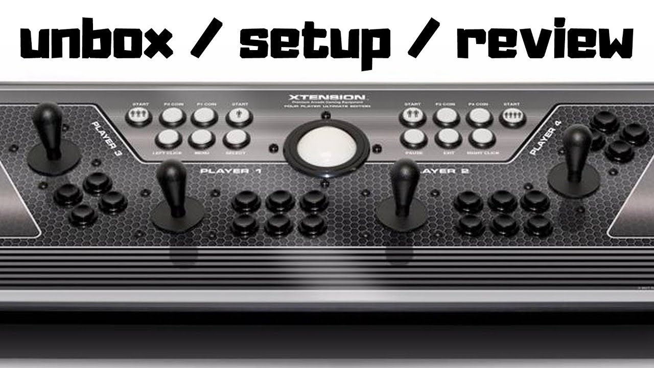 RecRoomMasters Xtension 4 Player Control Board Ultimate Edition - Unboxing, Setup, Review