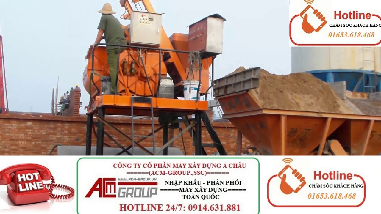 TRẠM TRỘN BÊ TÔNG MINI 30M3/H
