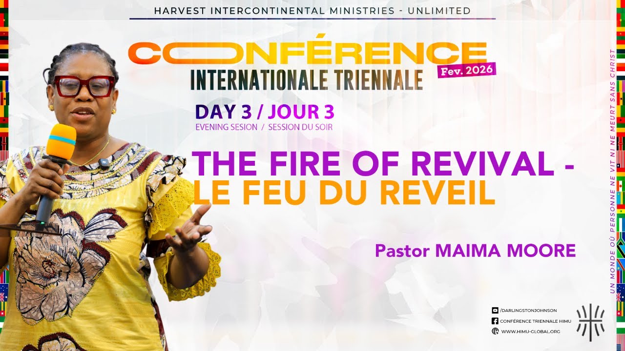 REDIFUSION : LE FEU DU REVEIL - THE FIRE OF REVIVAL . PASTEUR  MAIMA MOORE