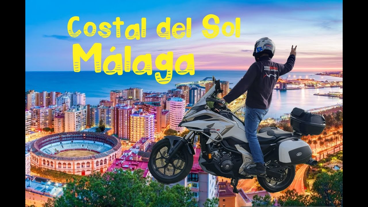 Málaga ruta en moto Costa del sol#hondanc750x #motovlog