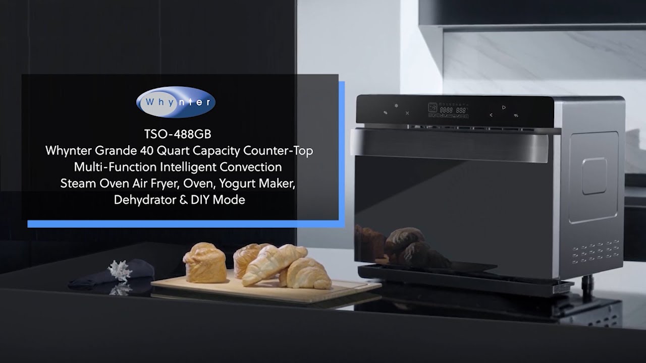 TSO-488GB Whynter Grande Counter-Top Multi-Function Intelligent Convection Steam Oven