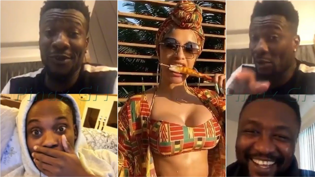 🔴Micheal Essien, Asamoah Gyan Reacts to Cardi B Celebs Snub!