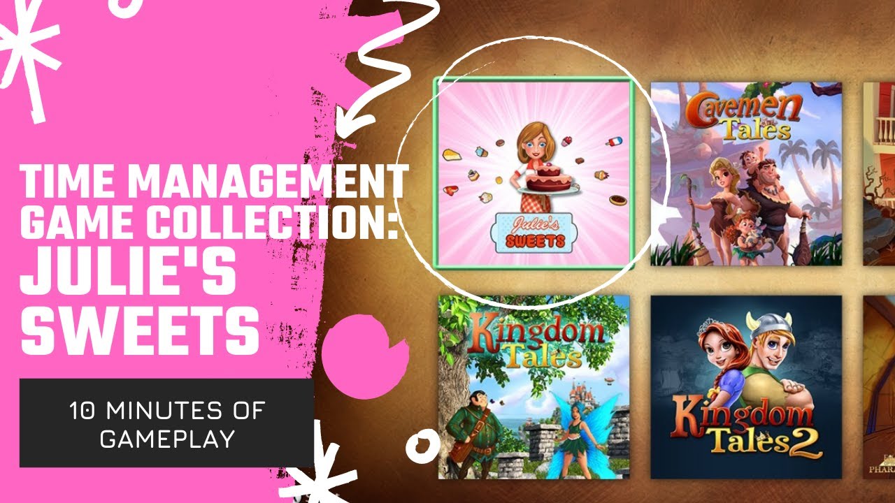 Julie's Sweets || Time Management Game Collection Gameplay || Switch