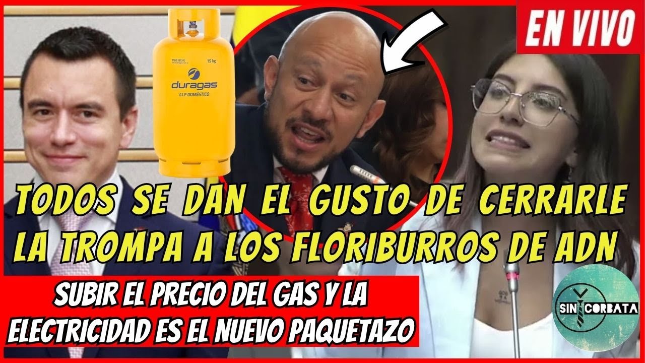 Todos se dan el gusto de CERRARLE la TROMPA a los FLORIBURROS de ADN / PAQUETAZO a la LUZ y al GAS