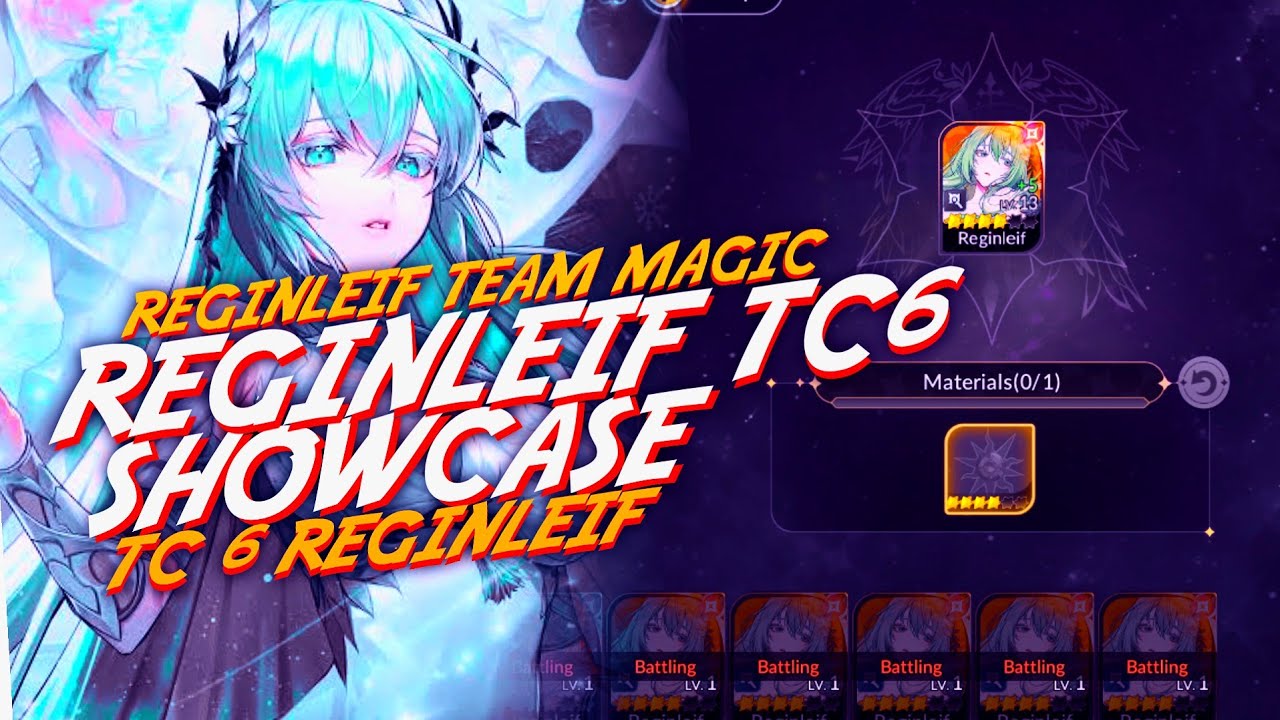 REGINLEIF TC6 Showcase Magic Team | Seven knight Rebirth