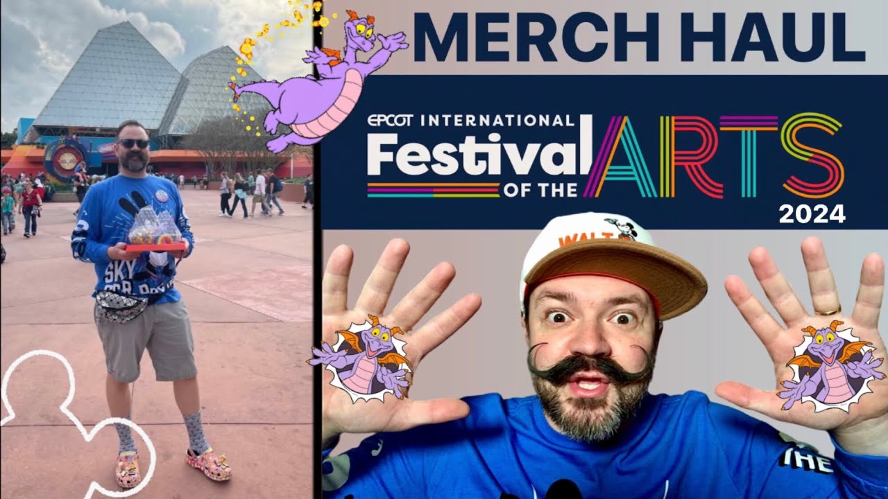 EPCOT FESTIVAL OF THE ARTS MERCH HAUL | EVERYTHING WE BOUGHT | Walt Disney World SOUVENIRS