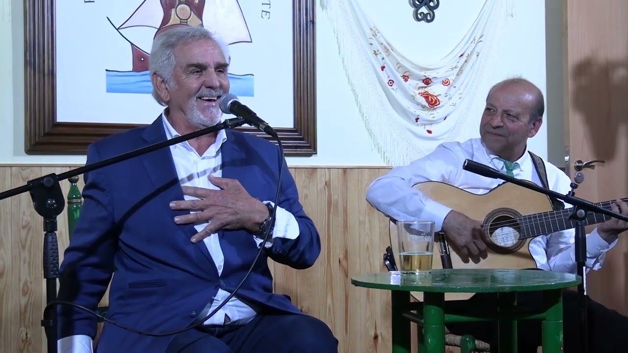 Actuación de Sebastián Navas en el Día de Andalucía. Peña Flamenca La Unión de Cante de las Lagunas