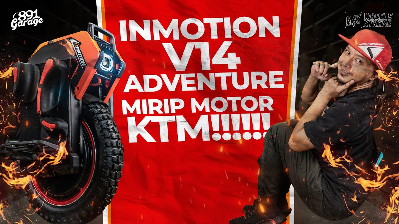 Inmotion V14 Adventure Mirip Motor KTM ❗