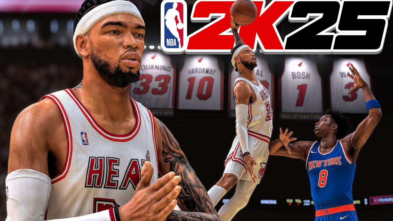 NBA 2K25 MyCAREER - First Game As A Starter - CONTACT DUNK!!