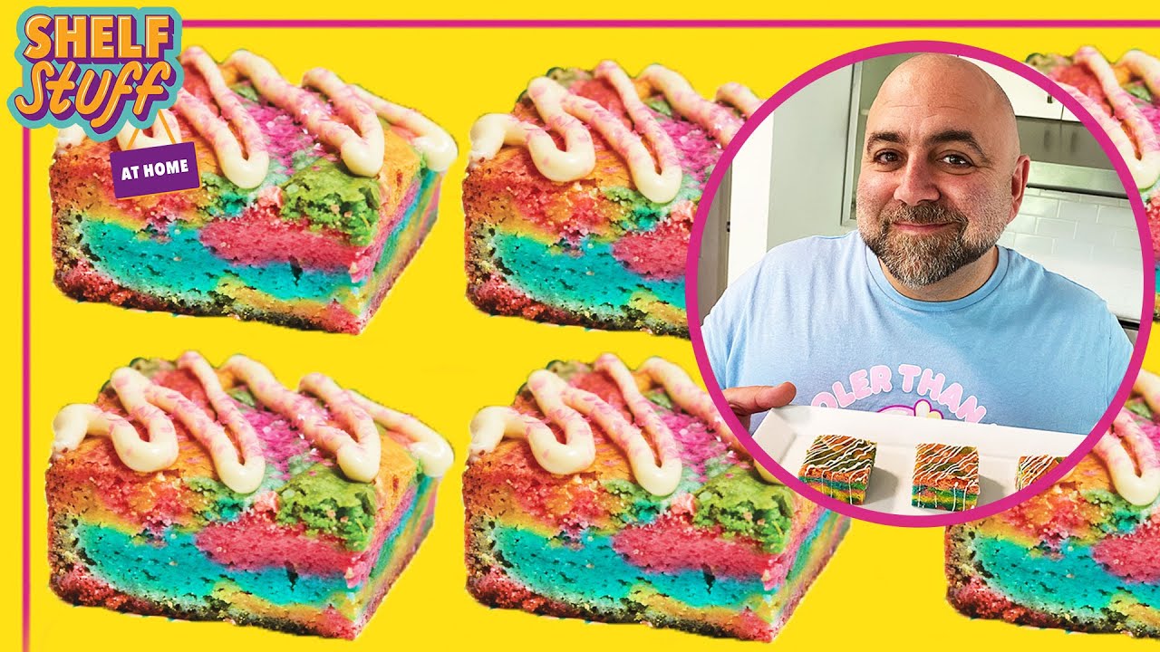 Duff Goldman Makes RAINBOW UNICORN BROWNIES 🦄 Super Good Baking For Kids
