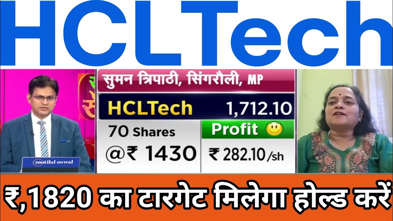 Hcl tech share latest news | hcl tech share results | hcl tech share dividend | hcl tech share price