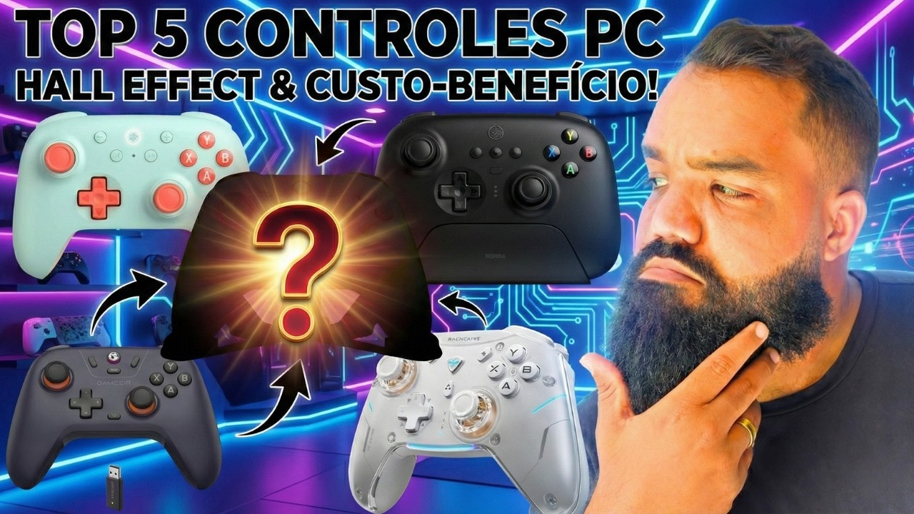 O Fim do Drift? Testei os Novos Controles Hall Effect que Vão Destruir a Concorrência!