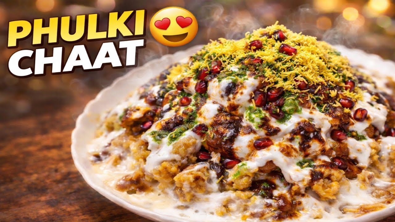 Ramzan Special EP-03 | Phulki Chaat 😋 | Besan Wali Soft Phulki | Street Style