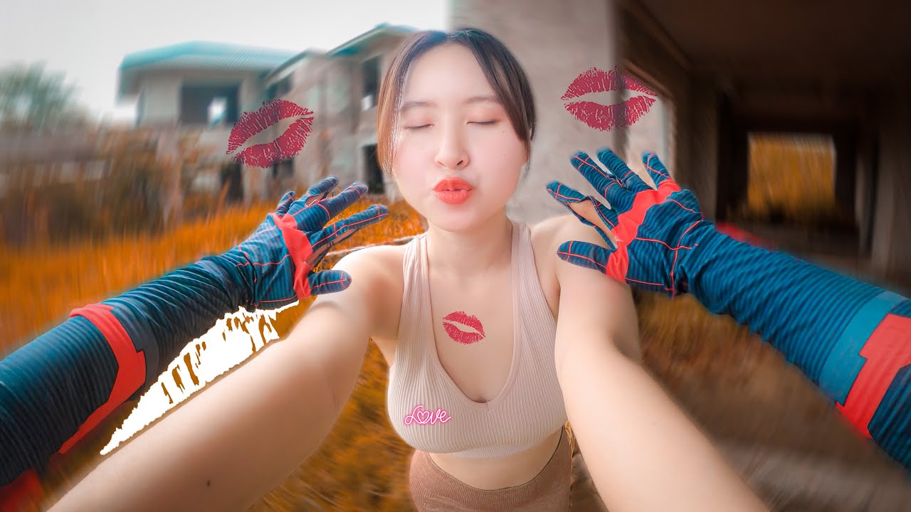 SPIDER-MAN vs BEAUTIFUL GIRL in LOVE ❤️ (Romantic Parkour POV)