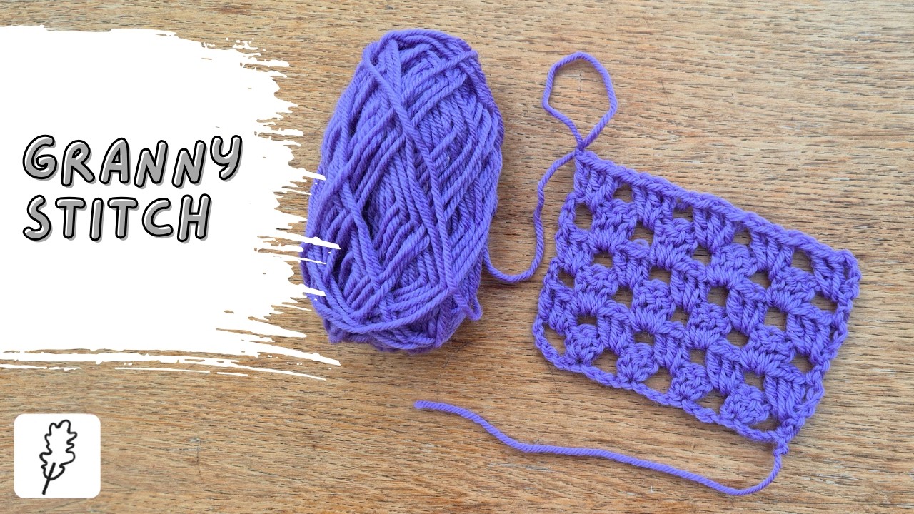 How to Crochet the Granny Stitch | Step-by-Step for Beginners