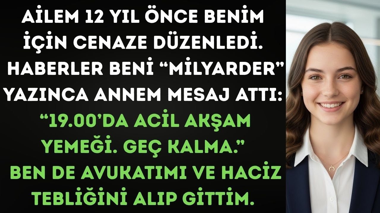 Ailem beni öldü ilan etti, 12 yıl sustular.Fortune 500’e girince annem mesaj attı.