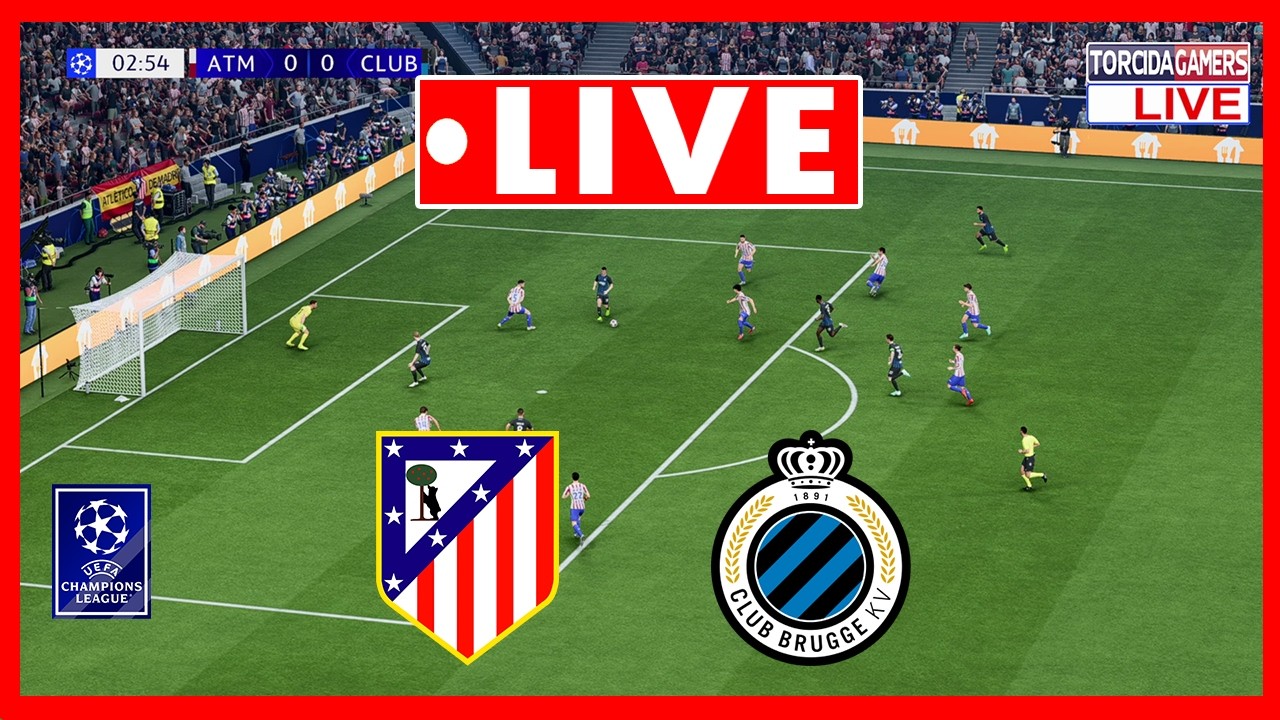 🔴 Atl&eacute;tico de Madrid vs Club Brugge NA ŻYWO | Liga Mistrz&oacute;w UEFA 2025/2026 | Cały mecz
