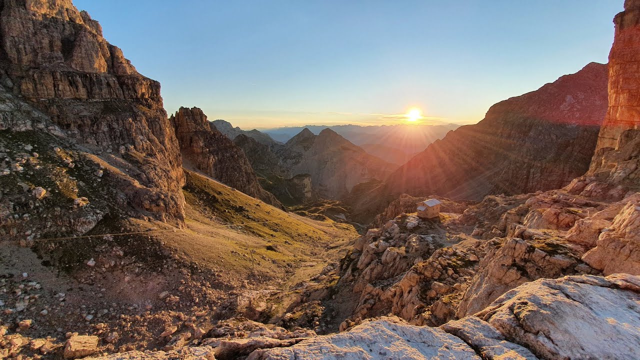Auf der Via delle Bocchette in 5 Etappen durch die Brenta