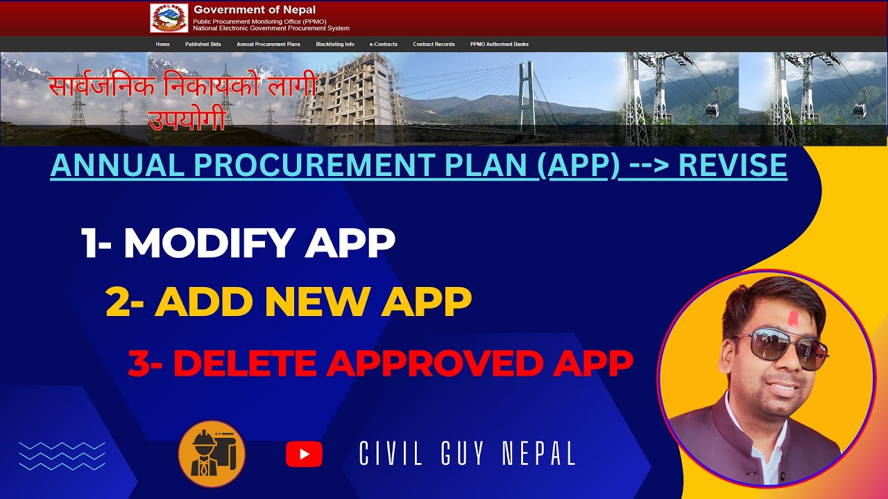 Modify APP by PE | Add New APP | Delete Approved APP | Bolpatra For Beginners | Bolpatra Tutorial