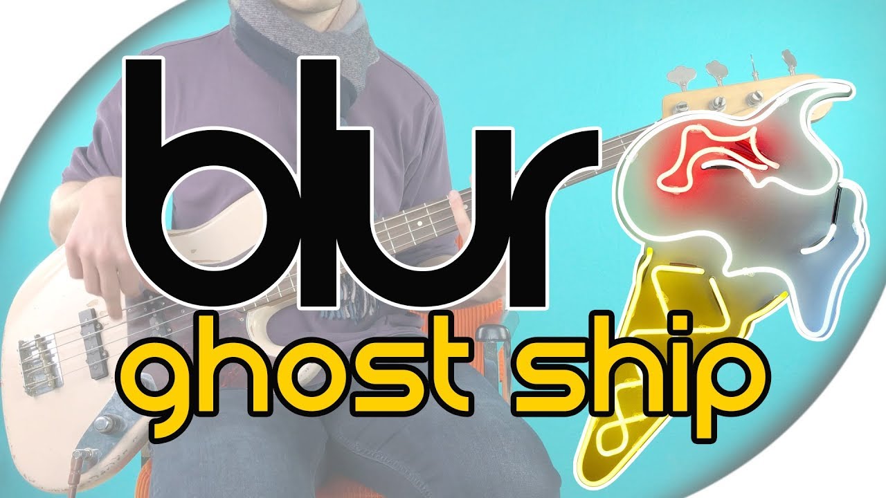 Blur - Ghost Ship | Bass Cover with Play Along Tabs