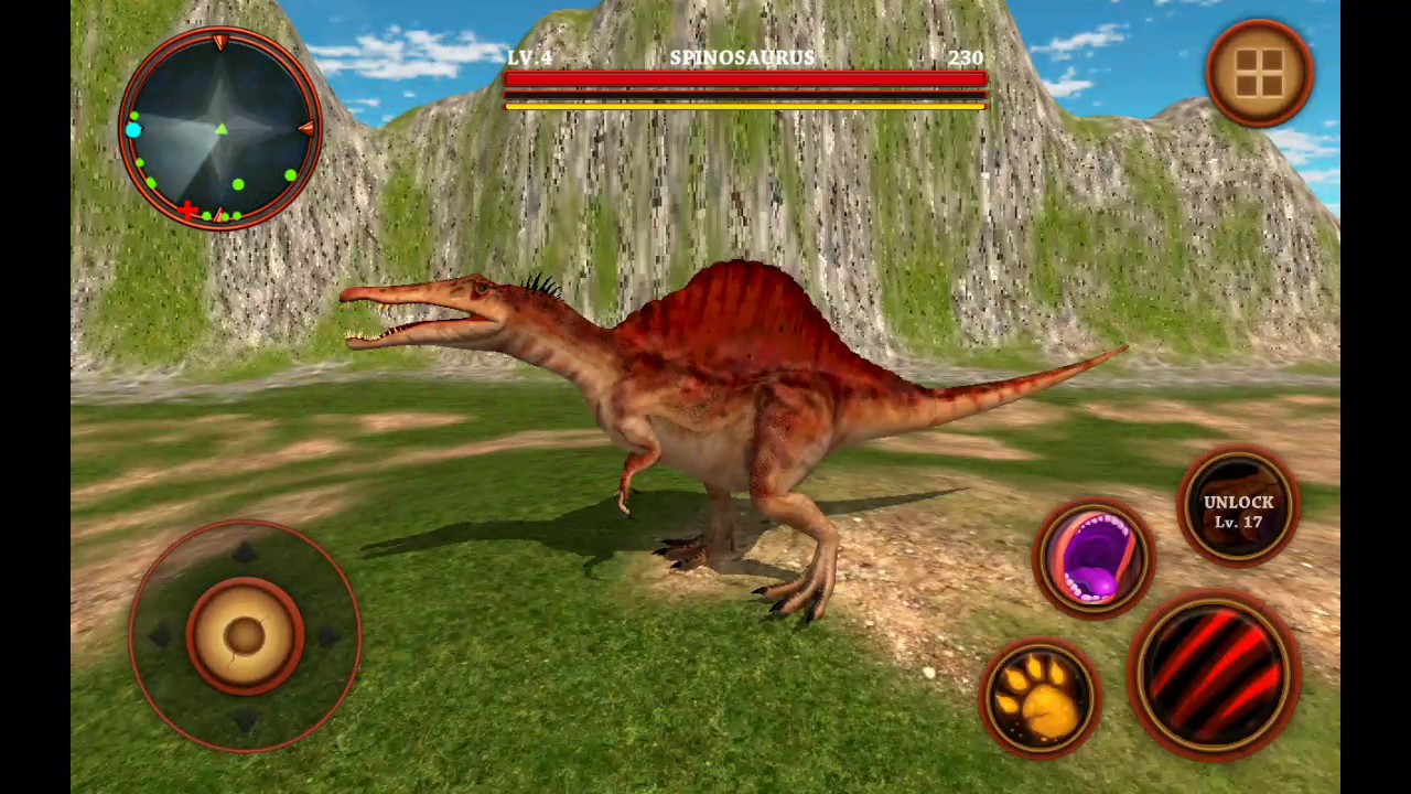 spinosaurus simulator boss 3D gameplay