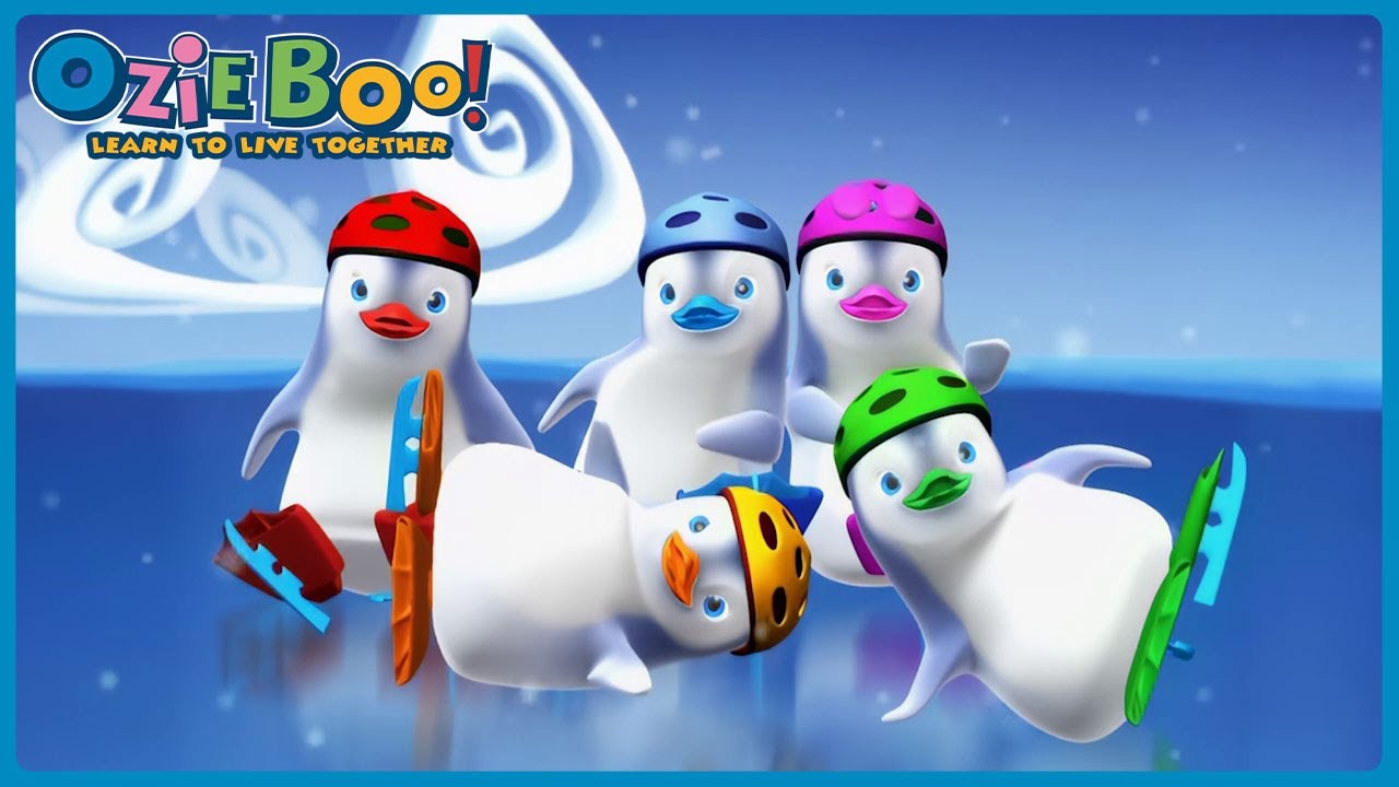 Les OZIE BOO font du patin à glace | COMPILATION INEDITE | OZIE BOO en français