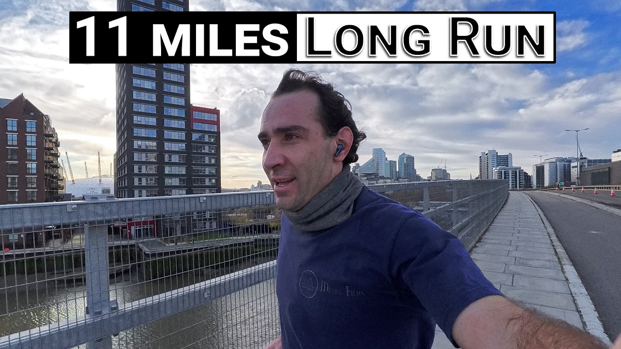 11 mi Long Run Brighton Marathon training