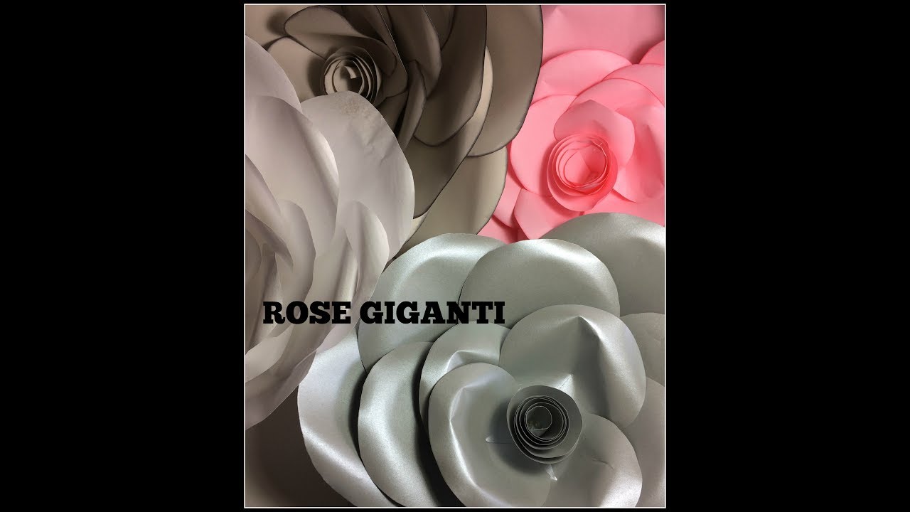 Come creare delle rose giganti per decorazioni ambienti- Scrapbooking Tutorial | Scrapmary