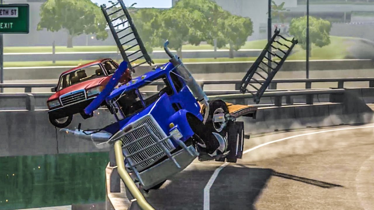 EXTREME CRASHES #18 - BeamNG Drive