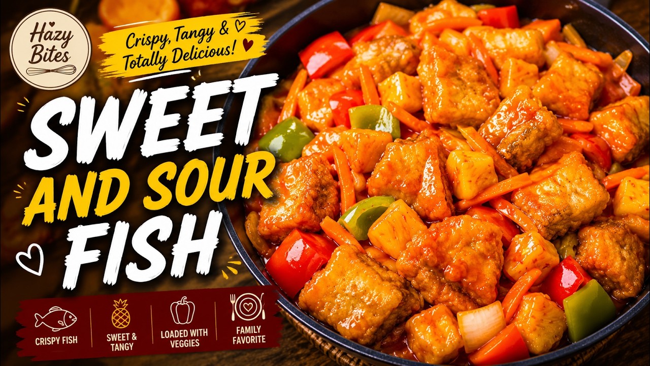 SWEET AND SOUR FISH RECIPE